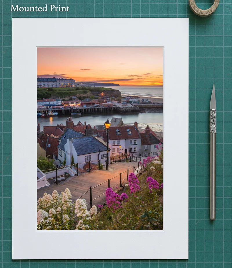199 Steps 5 199 Steps - Mounted-Print-Portrait