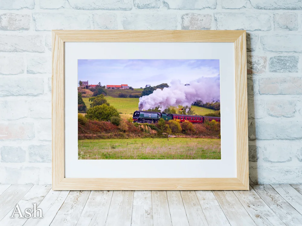 257 Squadron Loco At Grosmont NYMR 7 257 Squadron Loco At Grosmont NYMR - Ash-Landscape-Frame