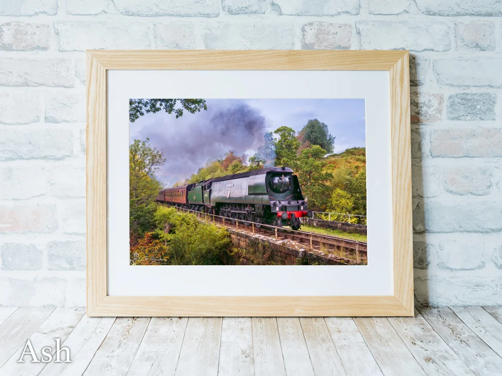 257 Squadron Loco At Water Arc 7 257 Squadron Loco At Water Arc - Ash-Landscape-Frame