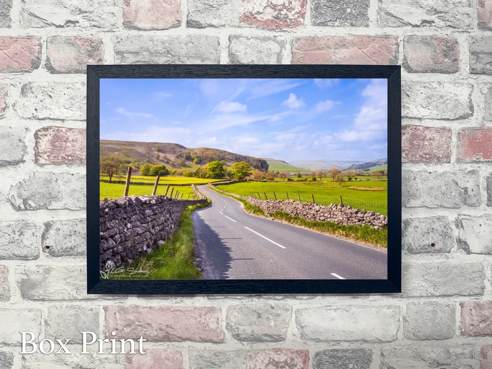 A Beautiful Day At Kilnsey Crag 4 A Beautiful Day At Kilnsey Crag - Landscape-Box-Print