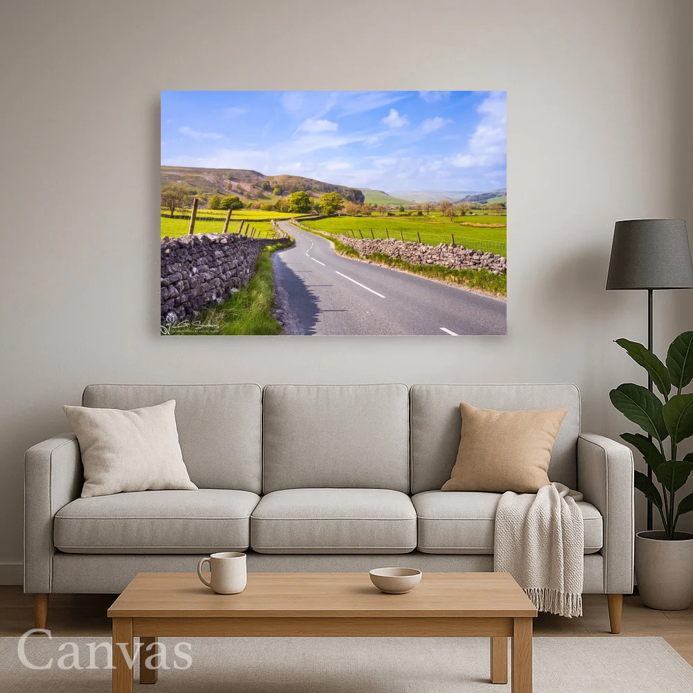 A Beautiful Day At Kilnsey Crag 8 A Beautiful Day At Kilnsey Crag - Wall-art-for-living-room-landscape