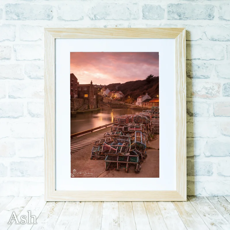 After Sunset At Staithes 4 After Sunset At Staithes - Ash-Portrait-Frame