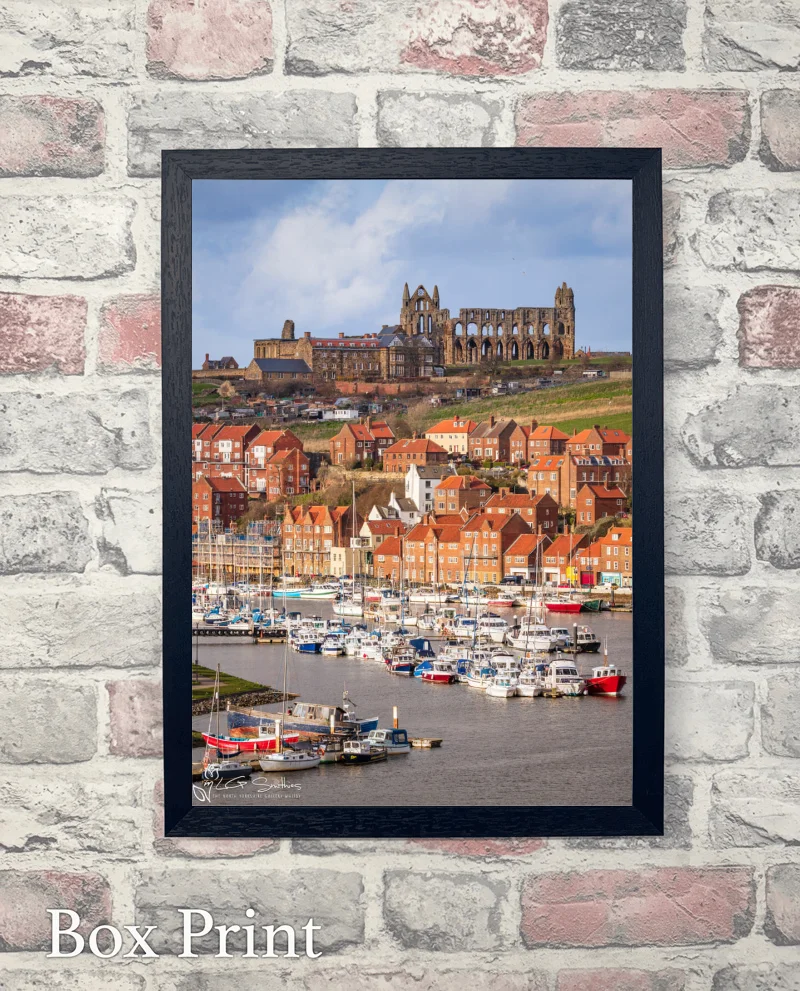 Afternoon At Whitby Marina 6 Afternoon At Whitby Marina - Box-Print-Portrait