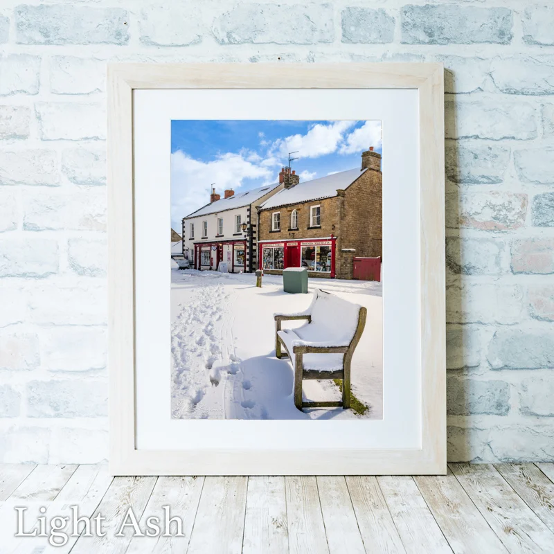 Aidensfield Stores Goathland 2 Aidensfield Stores Goathland - Light-Ash-Portrait-Frame