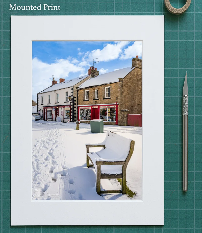 Aidensfield Stores Goathland 5 Aidensfield Stores Goathland - Mounted-Print-Portrait