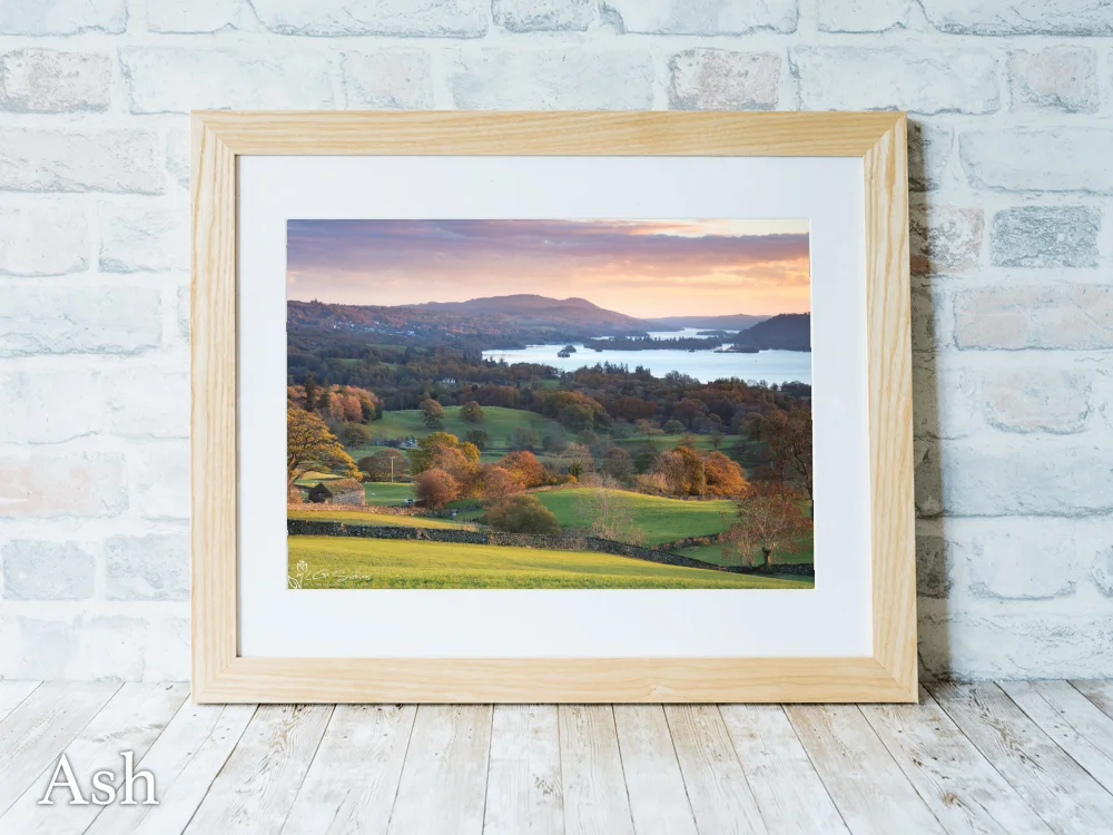 An Autumn View Of Bowness On Windermere 7 An Autumn View Of Bowness On Windermere - Ash-Landscape-Frame