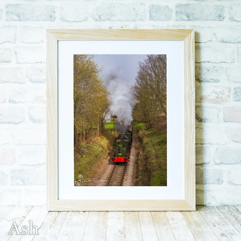 Ann And Dora At Keighley KWVR 4 Ann And Dora At Keighley KWVR - Ash-Portrait-Frame