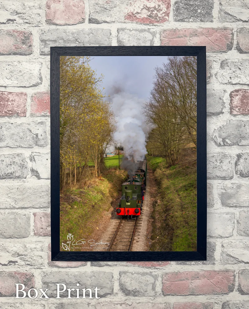 Ann And Dora At Keighley KWVR 6 Ann And Dora At Keighley KWVR - Box-Print-Portrait