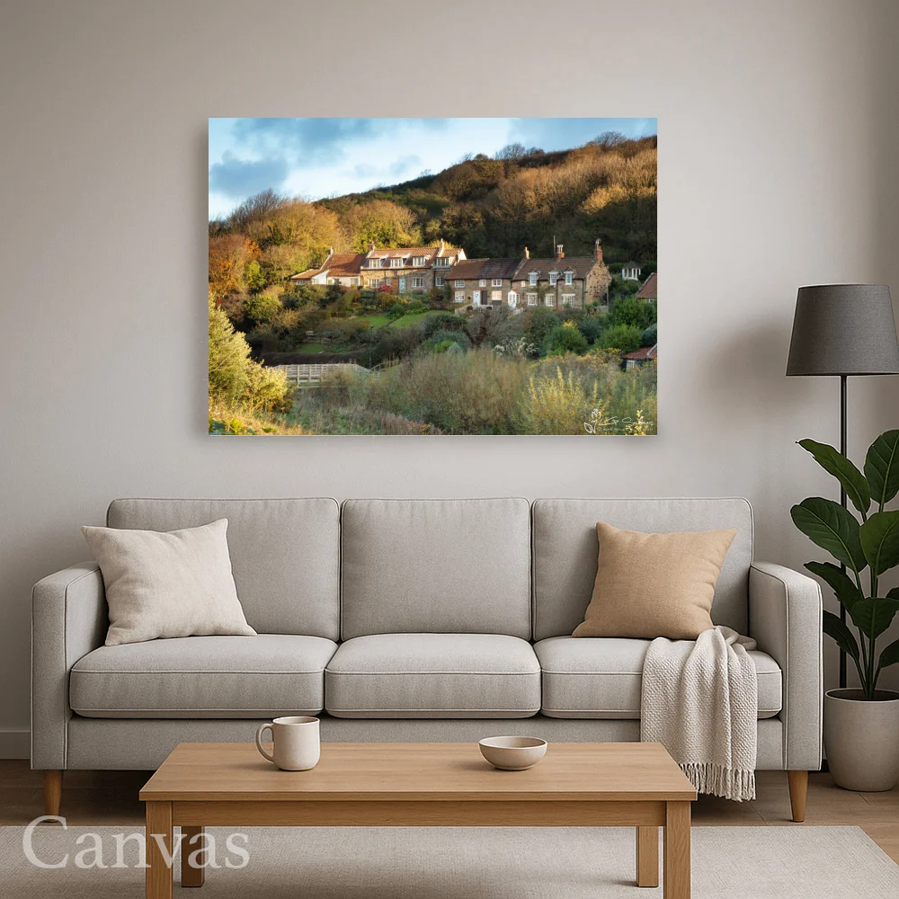 Autumn At Sandsend 8 Autumn At Sandsend - Wall-art-for-living-room-landscape