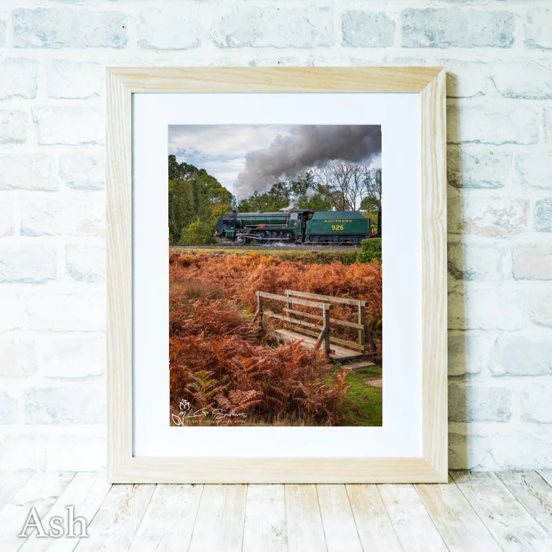 Autumn Steam on the North Yorkshire Moors Railway with Repton 4 Autumn Steam on the North Yorkshire Moors Railway with Repton - Ash-Portrait-Frame
