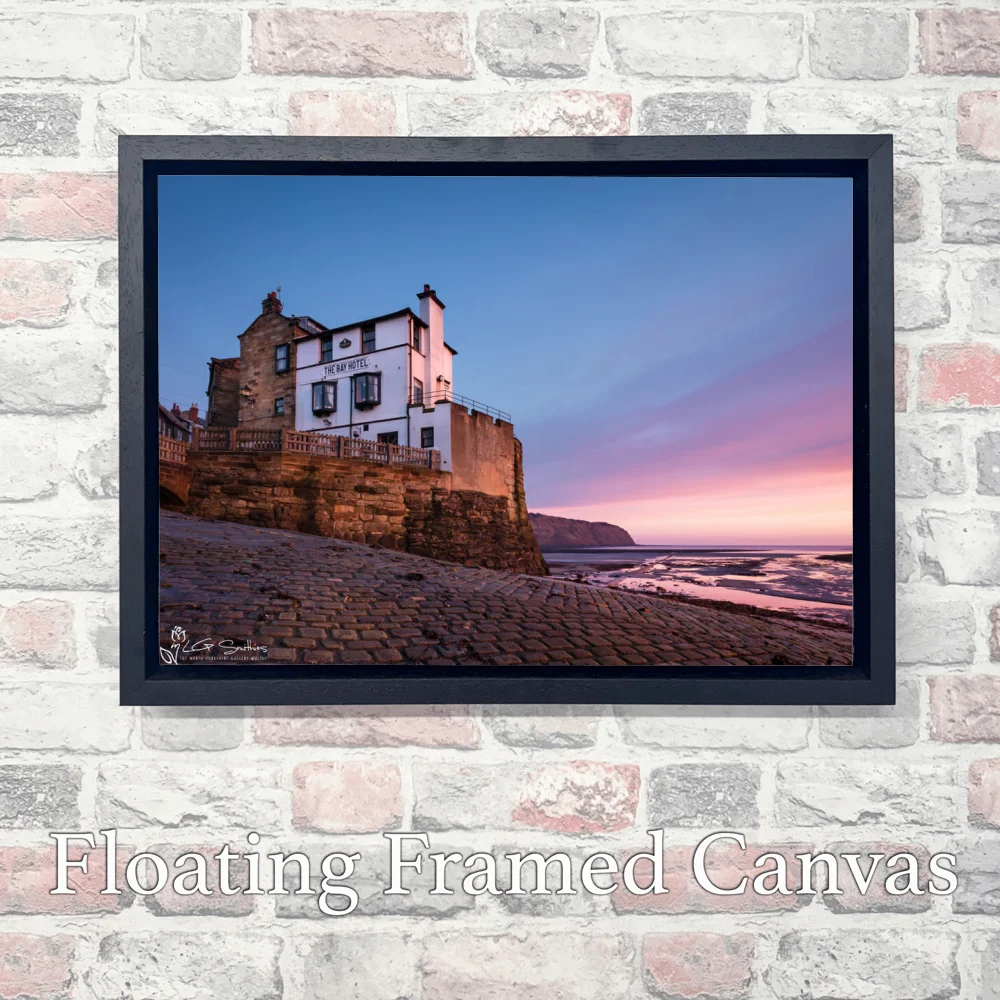 Bay Hotel Robin Hood's Bay 3 Bay Hotel Robin Hood's Bay - Landscape-Float-Frame-Canvas