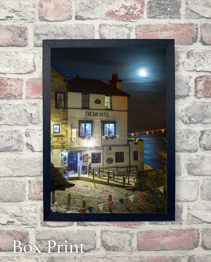 Bay Hotel Super Moonrise 6 Bay Hotel Super Moonrise - Box-Print-Portrait