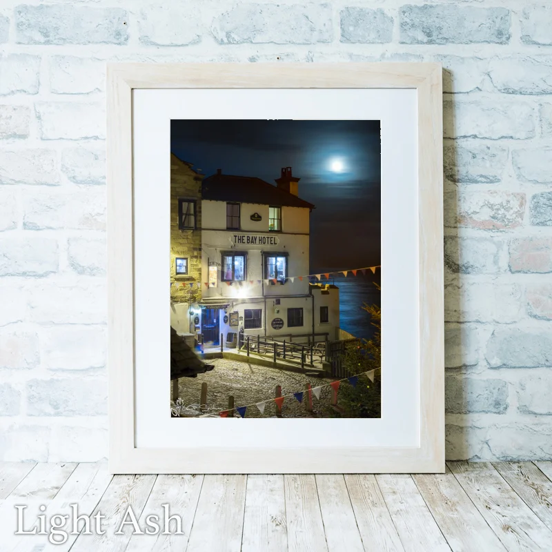 Bay Hotel Super Moonrise 2 Bay Hotel Super Moonrise - Light-Ash-Portrait-Frame