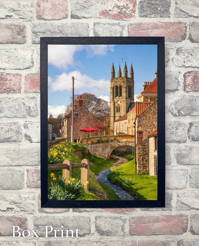 Beautiful Day At Helmsley Box-Print-Portrait Beautiful Day At Helmsley - Box-Print-Portrait