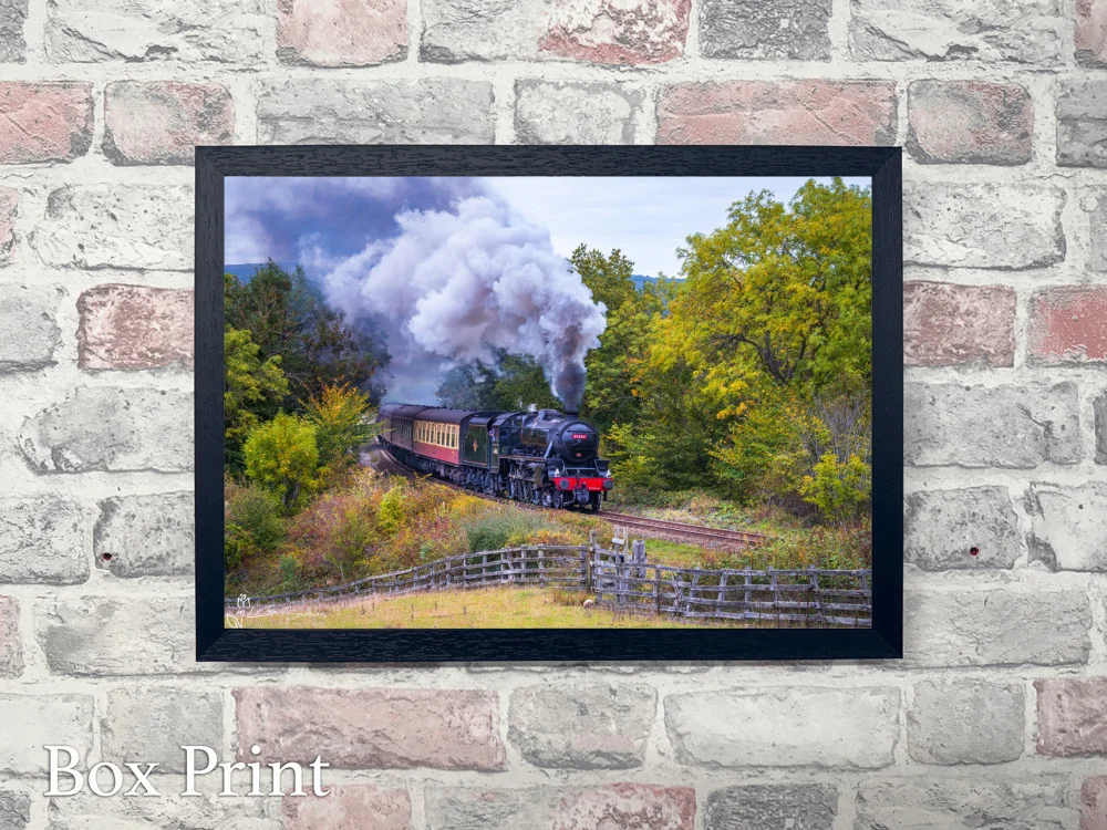 Black 5 No. 44806 4 Black 5 No. 44806 - Landscape-Box-Print