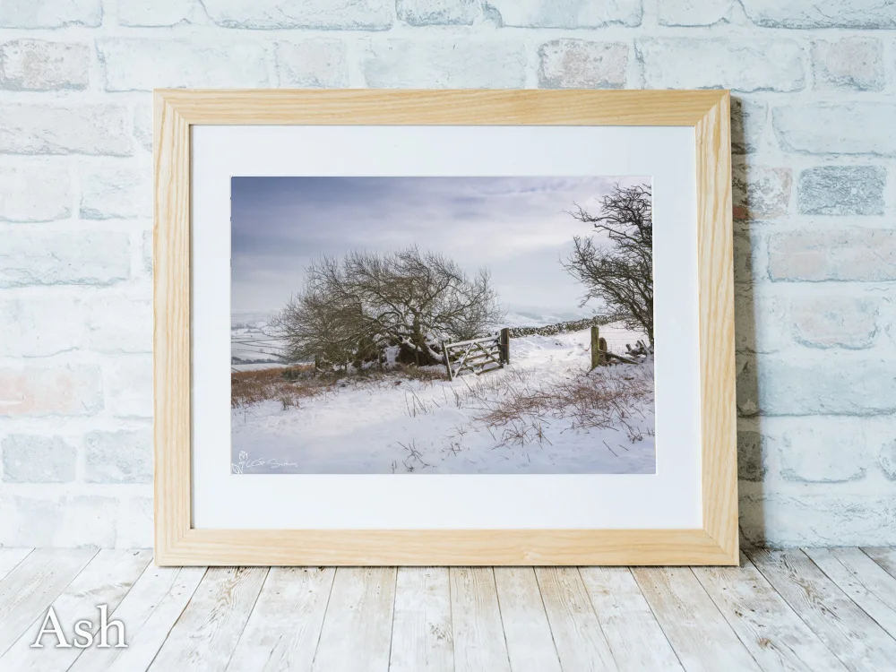 Blakey Ridge In The Snow 7 Blakey Ridge In The Snow - Ash-Landscape-Frame