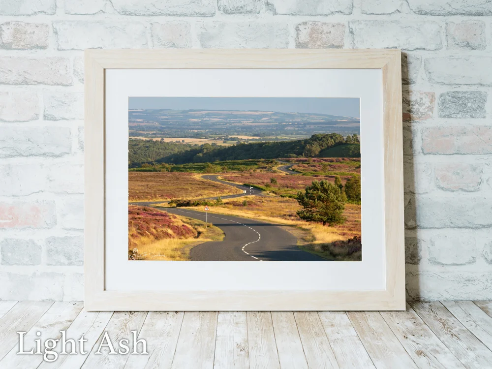 Blakey Ridge To Hutton Le Hole 5 Blakey Ridge To Hutton Le Hole - Light-Ash-Landscape-Frame
