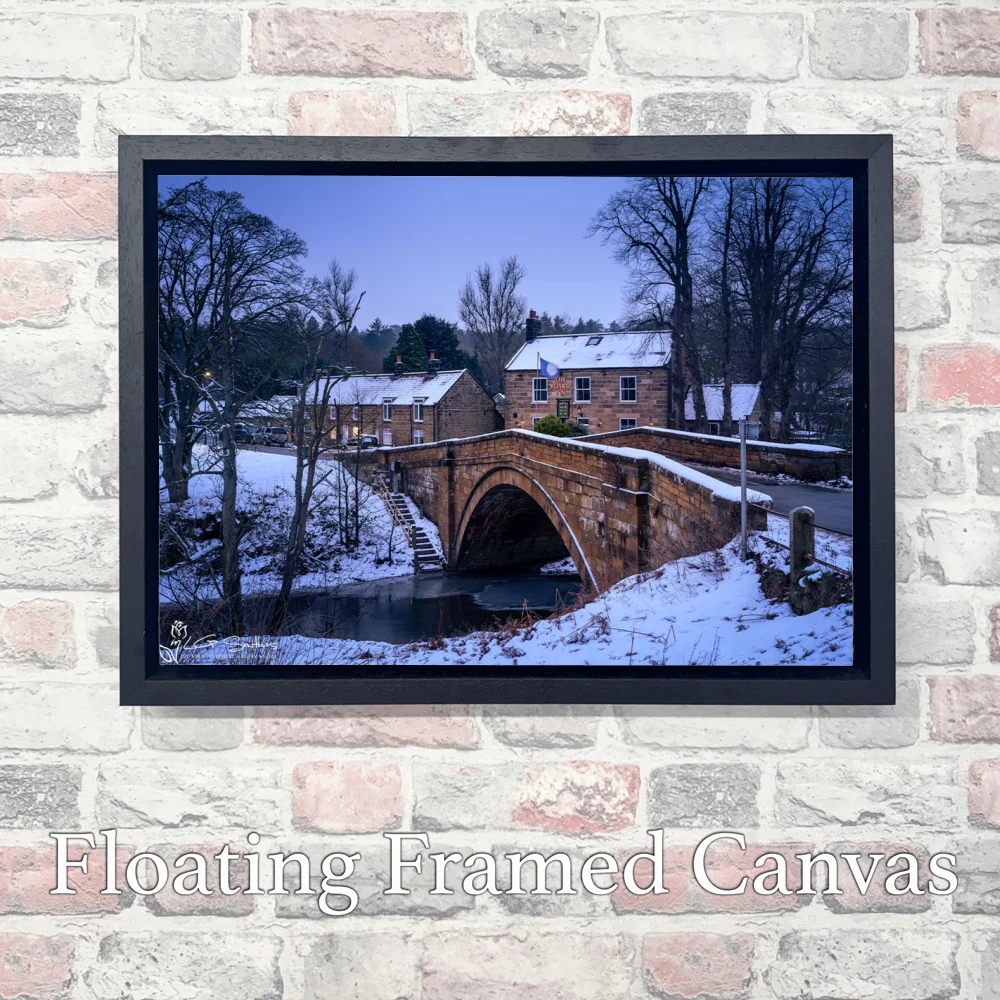 Board Inn Lealholm North Yorkshire 3 Board Inn Lealholm North Yorkshire - Landscape-Float-Frame-Canvas