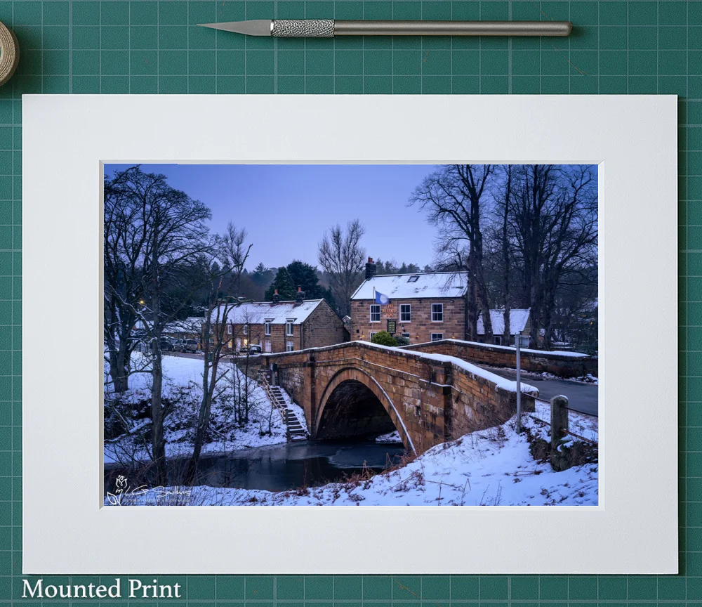 Board Inn Lealholm North Yorkshire 2 Board Inn Lealholm North Yorkshire - Landscape-Mounted-Print