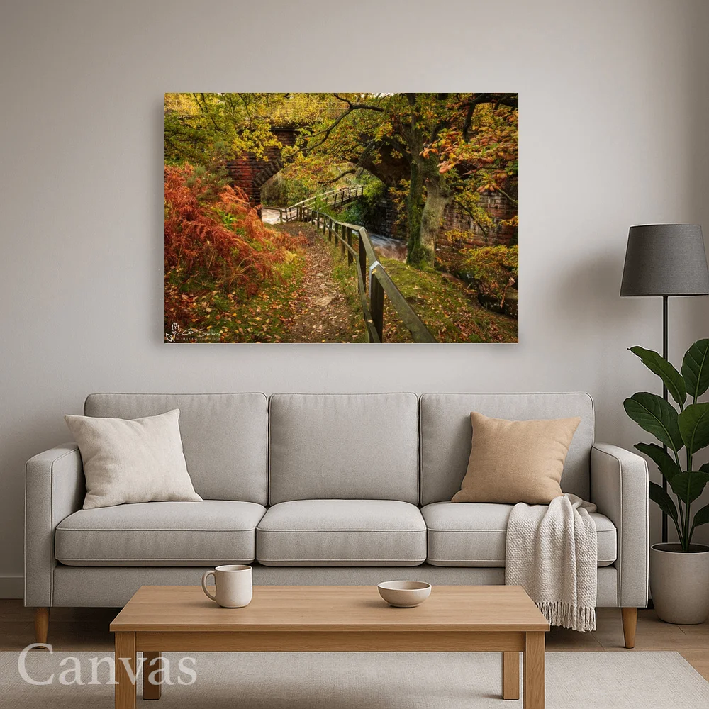 Bridge Under The Bridge Goathland 8 Bridge Under The Bridge Goathland - Wall-art-for-living-room-landscape