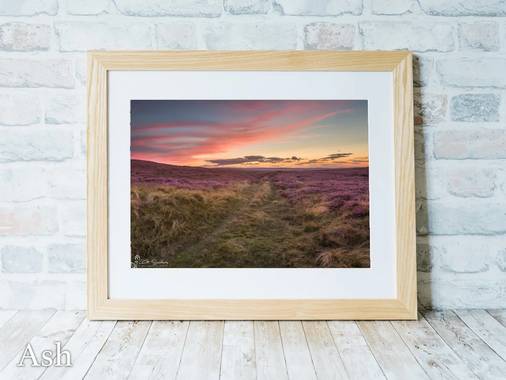 Bridleway Through The Moor 7 Bridleway Through The Moor - Ash-Landscape-Frame