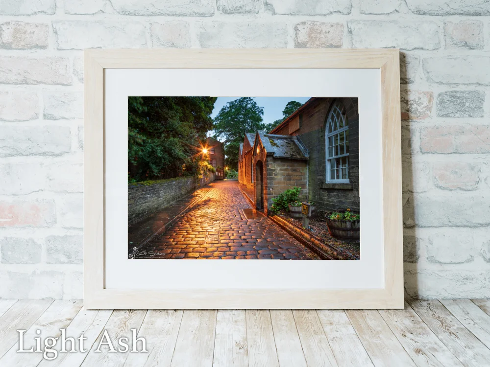 Bronte School House Haworth 5 Bronte School House Haworth - Light-Ash-Landscape-Frame