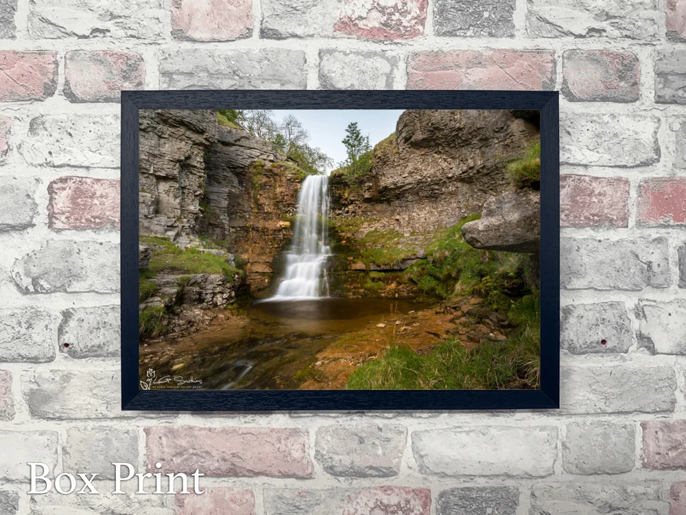 Buckden Waterfall 4 Buckden Waterfall - Landscape-Box-Print