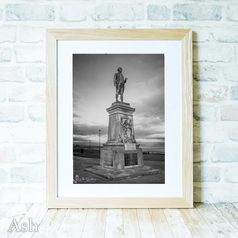 Captain Cook's Monument Whitby 4 Captain Cook's Monument Whitby - Ash-Portrait-Frame
