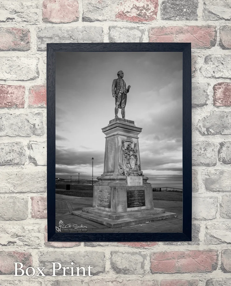 Captain Cook's Monument Whitby 6 Captain Cook's Monument Whitby - Box-Print-Portrait