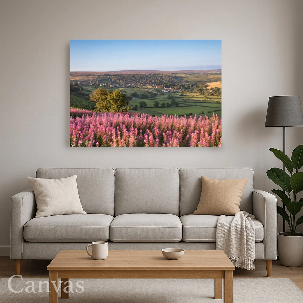 Castleton Village 8 Castleton Village - Wall-art-for-living-room-landscape