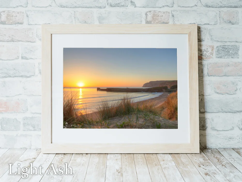 Cattersty Sands 5 Cattersty Sands - Light-Ash-Landscape-Frame