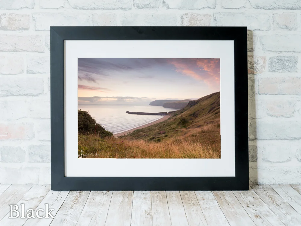 Cattersty Sands Skinningrove 6 Cattersty Sands Skinningrove - Black-Landscape-Frame