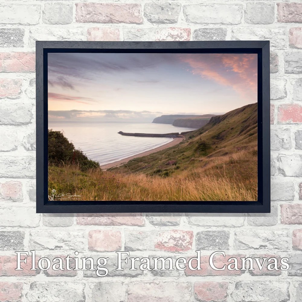 Cattersty Sands Skinningrove 3 Cattersty Sands Skinningrove - Landscape-Float-Frame-Canvas