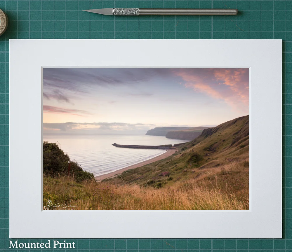 Cattersty Sands Skinningrove 2 Cattersty Sands Skinningrove - Landscape-Mounted-Print