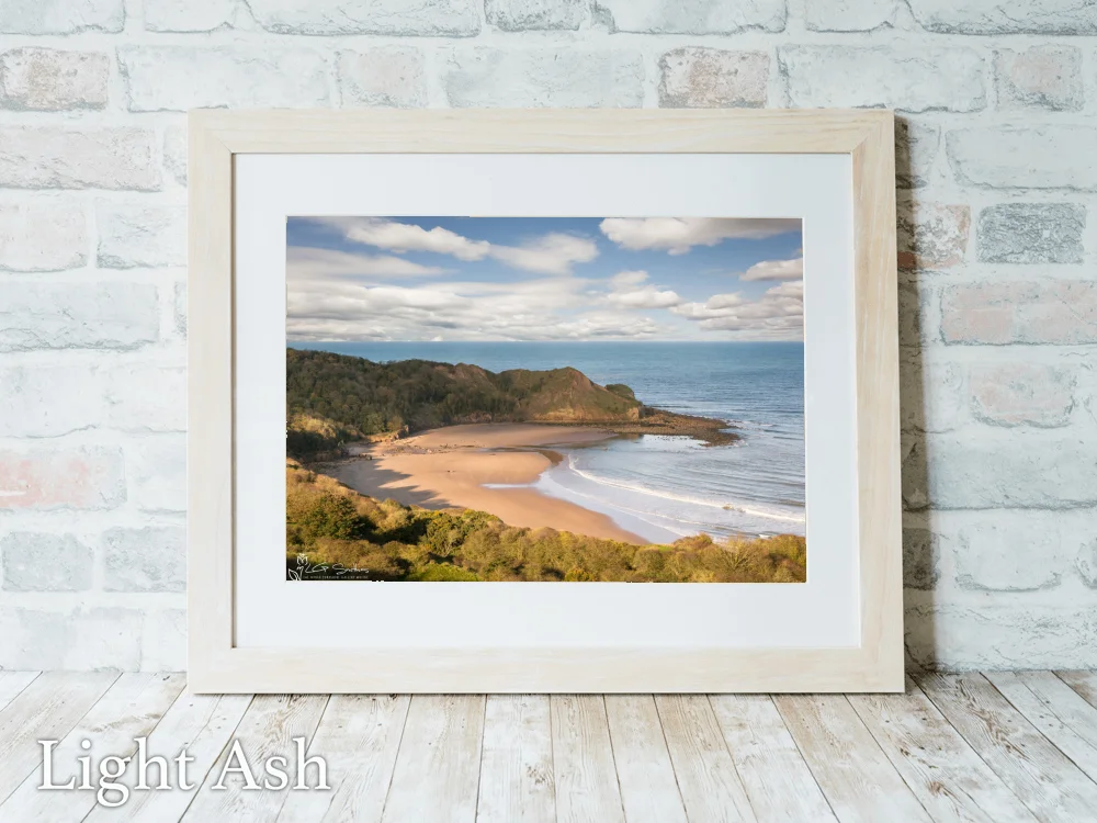 Cayton Bay 5 Cayton Bay - Light-Ash-Landscape-Frame