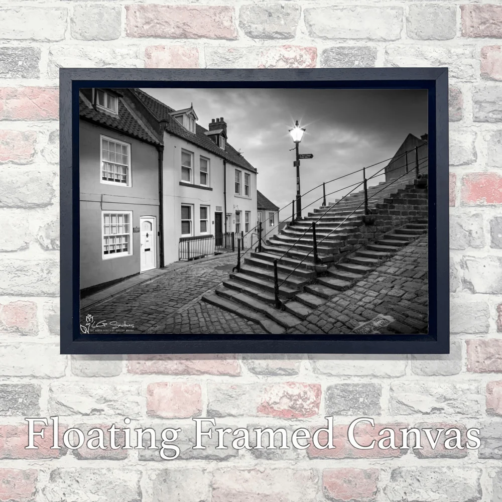 Church St And The 199 Steps 3 Church St And The 199 Steps - Landscape-Float-Frame-Canvas