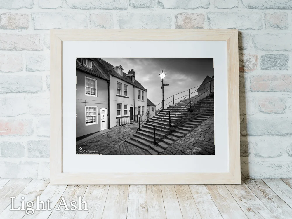 Church St And The 199 Steps 5 Church St And The 199 Steps - Light-Ash-Landscape-Frame