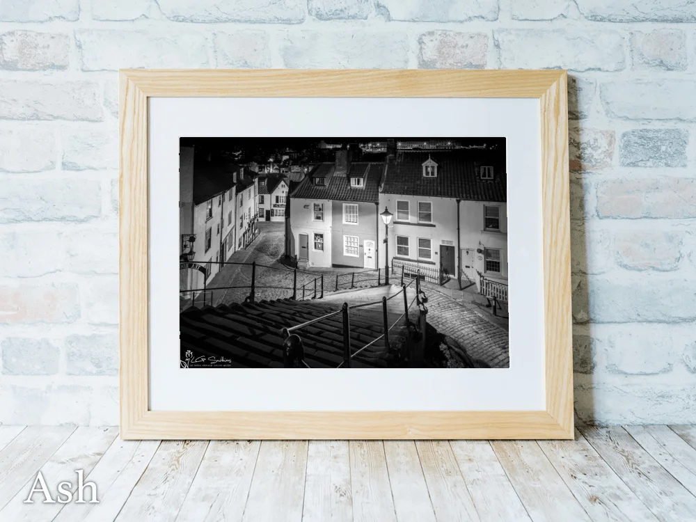 Church St and The 199 Steps Whitby 7 Church St and The 199 Steps Whitby - Ash-Landscape-Frame
