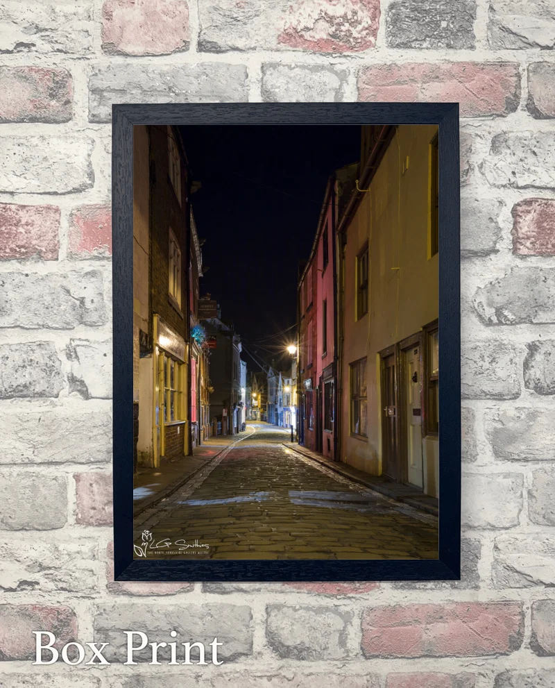 Church Street Whitby 6 Church Street Whitby - Box-Print-Portrait