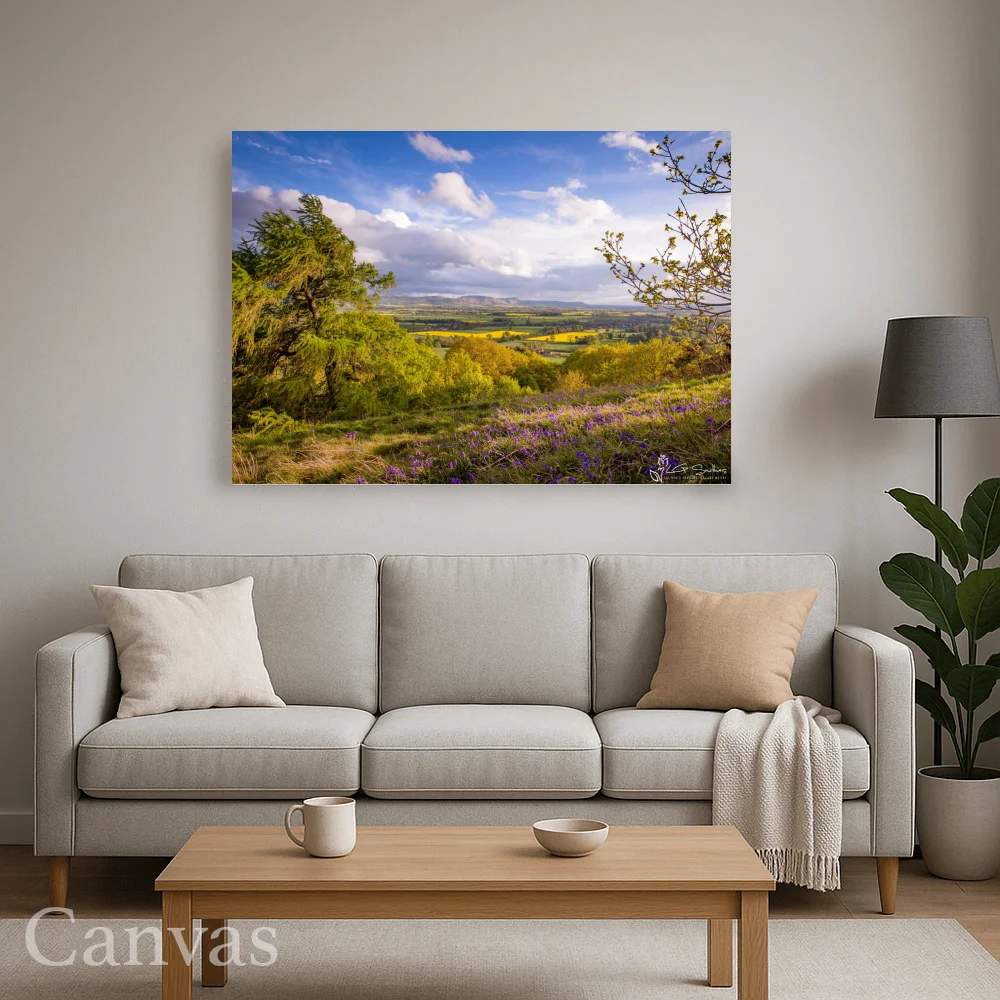 Cleveland Hills From Great Ayton 8 Cleveland Hills From Great Ayton - Wall-art-for-living-room-landscape