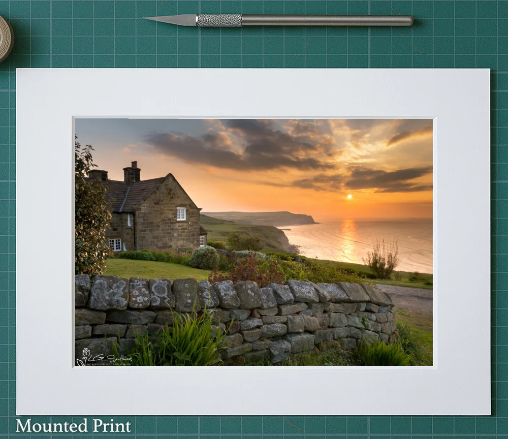 Coastguard Cottage, Hummersea 2 Coastguard Cottage, Hummersea - Landscape-Mounted-Print