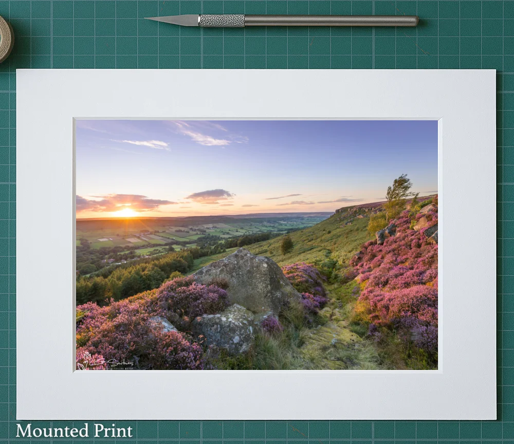 Danby Dale 2 Danby Dale - Landscape-Mounted-Print