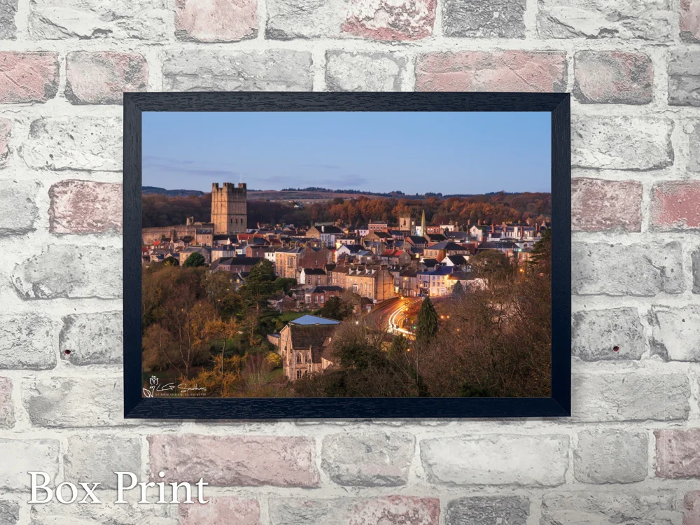 Early Morning At Richmond 4 Early Morning At Richmond - Landscape-Box-Print