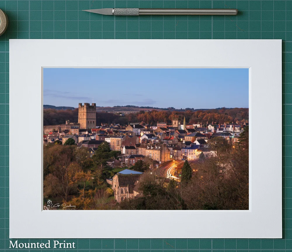 Early Morning At Richmond 2 Early Morning At Richmond - Landscape-Mounted-Print