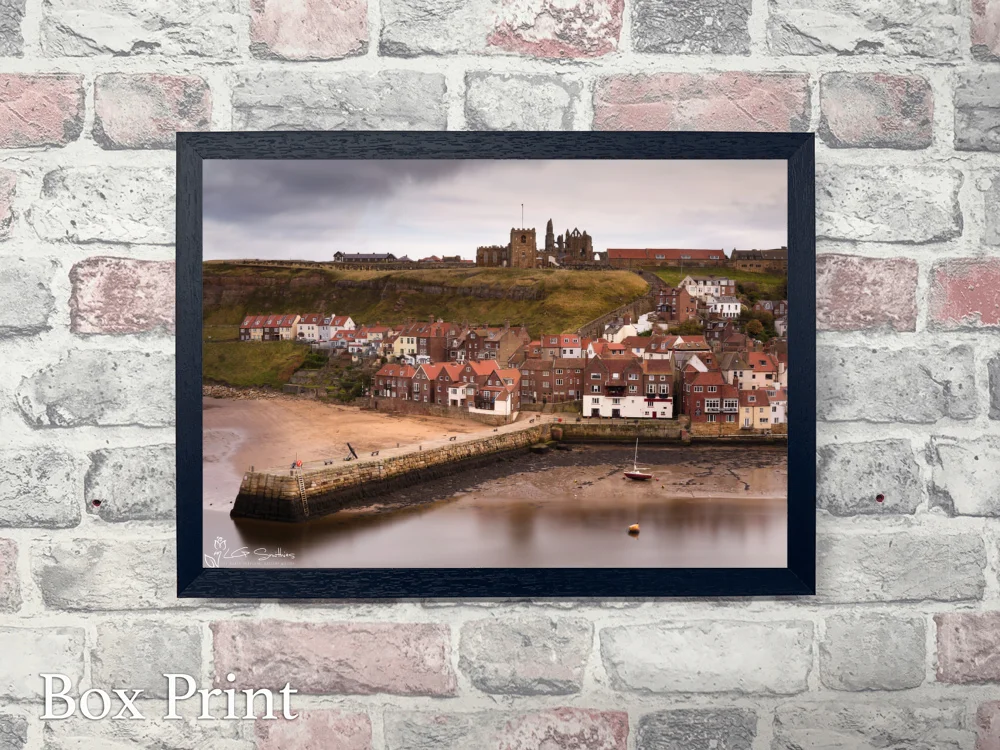 East Whitby 4 East Whitby - Landscape-Box-Print