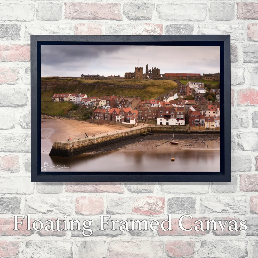 East Whitby 3 East Whitby - Landscape-Float-Frame-Canvas