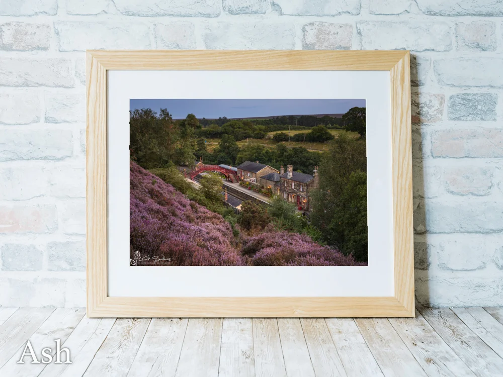 Goathland Station At Night 7 Goathland Station At Night - Ash-Landscape-Frame