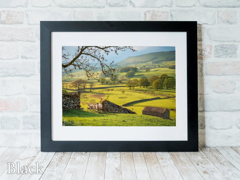 Hawes Yorkshire 6 Hawes Yorkshire - Black-Landscape-Frame