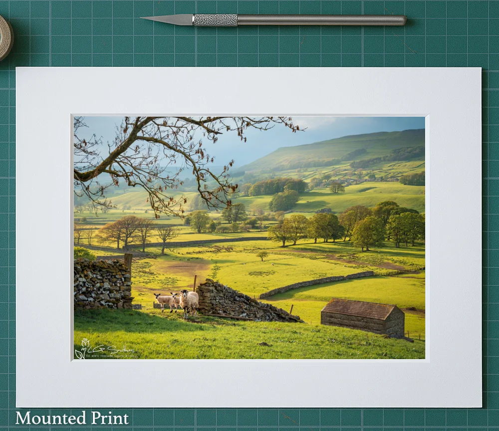 Hawes Yorkshire 2 Hawes Yorkshire - Landscape-Mounted-Print