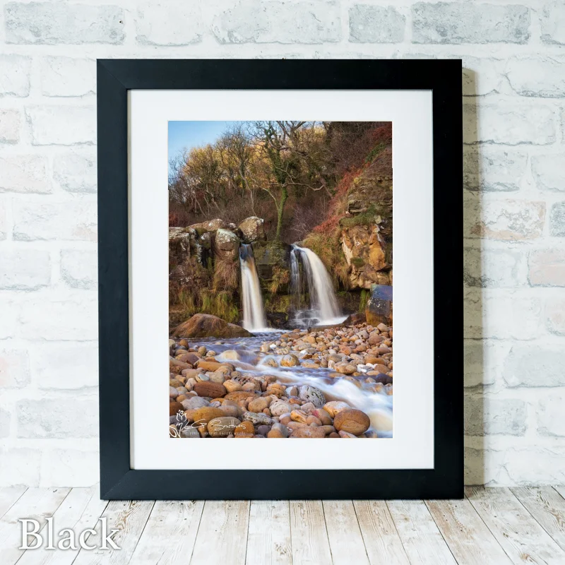 Hayburn Wyke 3 Hayburn Wyke - Black-Portrait-Frame